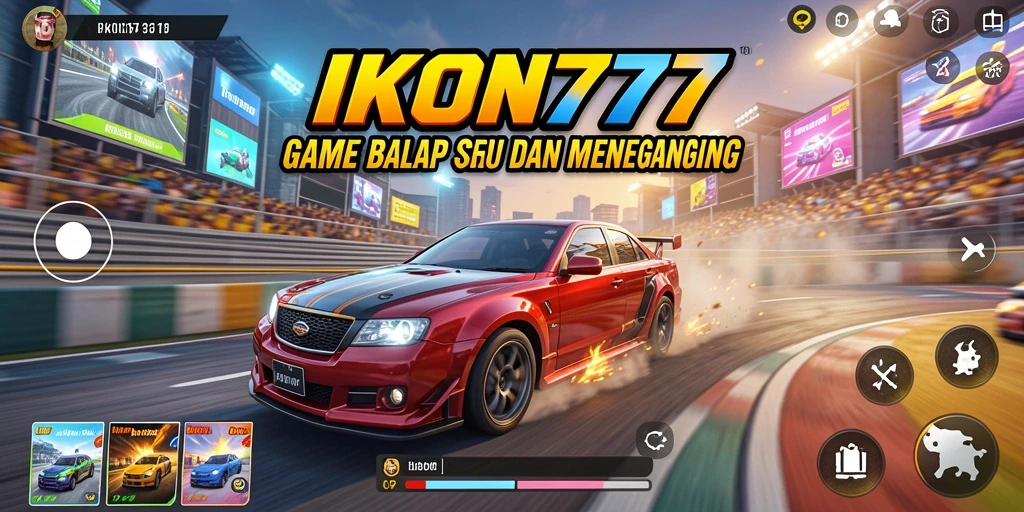 Gameplay seru dengan kecepatan tinggi dalam IKON777.