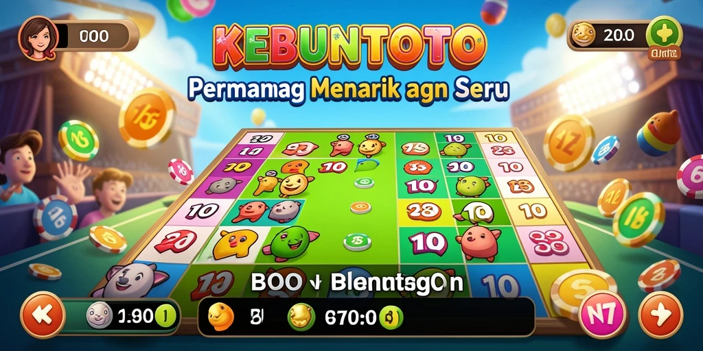 Tampilan gameplay Bingo yang seru dan interaktif di KEBUNTOTO.
