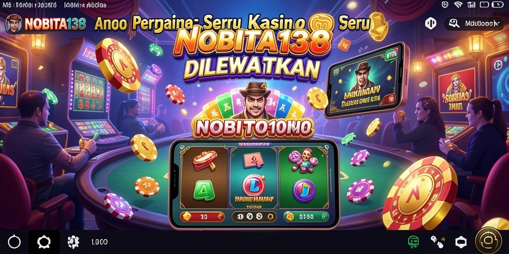 Tampilan gameplay yang menarik dari NOBITA138 saat bermain kasino.