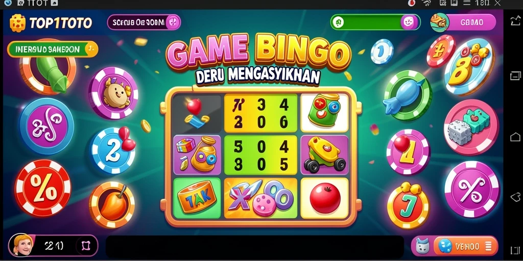 Tampilan gameplay Bingo yang menarik dan interaktif di TOP1TOTO.